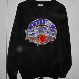 Vintage Spectator Sportswear Phoenix Suns Sweatshirt NBA Basketball Black Large